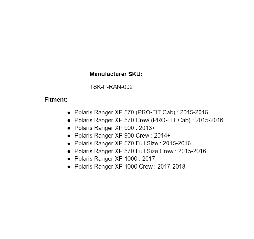 SuperATV Deluxe Turn Signal Kit for Polaris Ranger XP 570 / XP 900 - Image 4