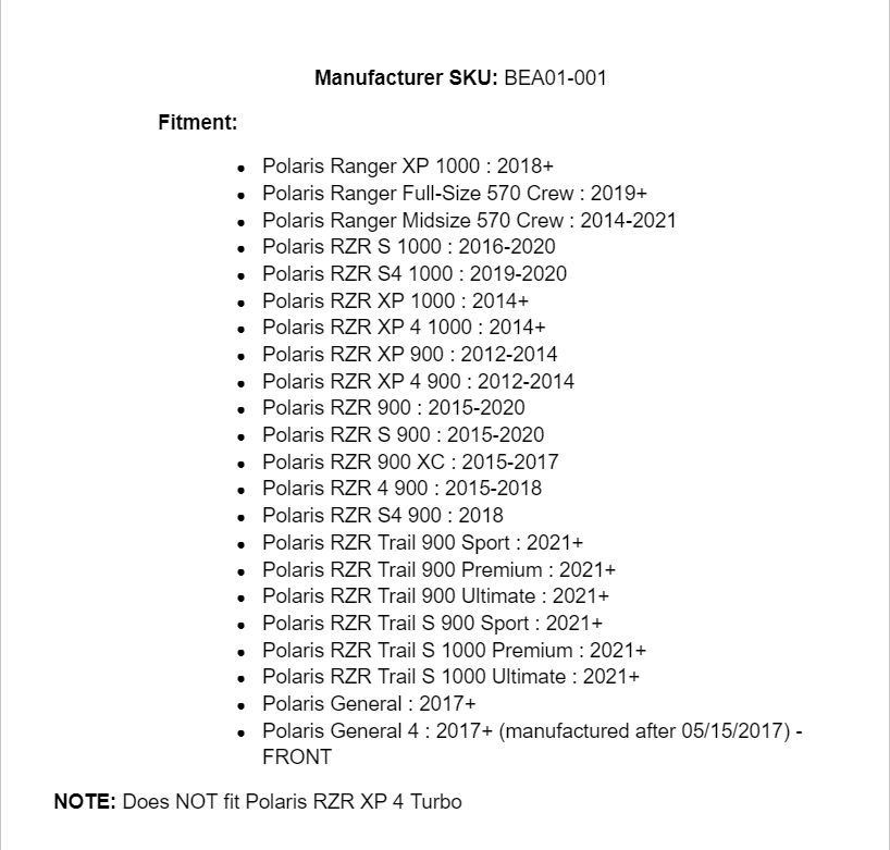 SuperATV Heavy Duty Billet Aluminum Carrier Bearing for Polaris RZR / General - Image 5