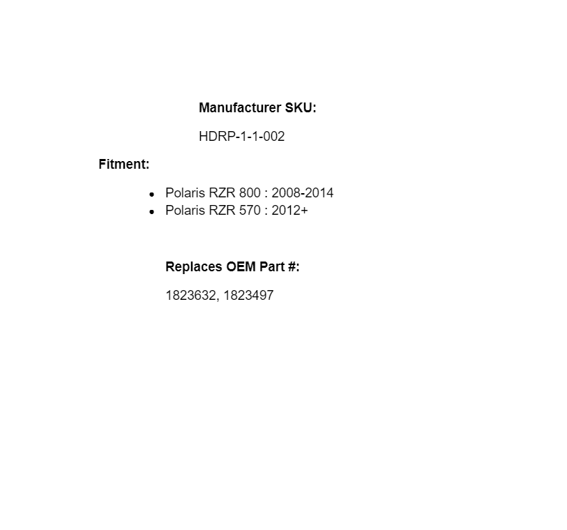 SuperATV RackBoss Rack and Pinion for Polaris RZR 800 / 570 - Image 4