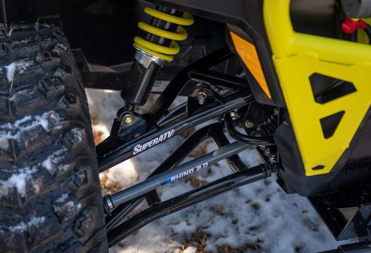 SuperATV High Clearance 2" Forward Offset A-Arms For Can-Am Defender HD10 - Image 2