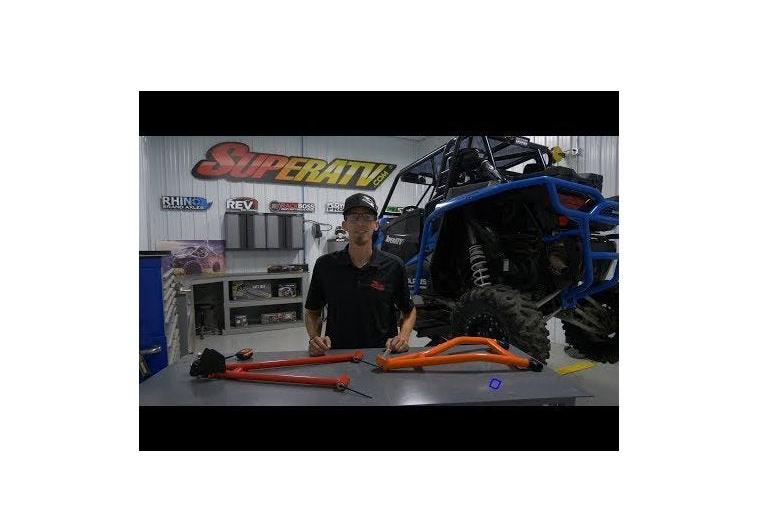 SuperATV High Clearance 1.5" Offset A-Arms Can-Am Renegade (Gen 2) - Image 3
