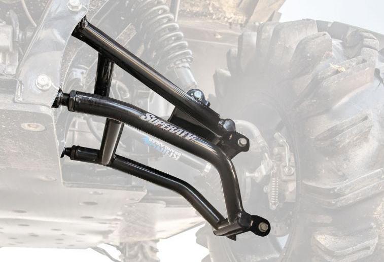 SuperATV High Clearance 1.5" Offset Rear A-Arms for Kawasaki Mule Pro FXT / FX - Image 5
