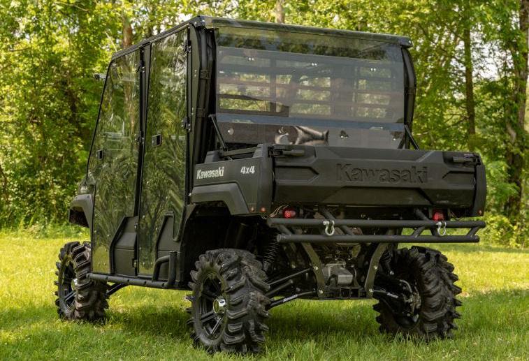 SuperATV High Clearance 1.5" Offset Rear A-Arms for Kawasaki Mule Pro FXT / FX - Image 2