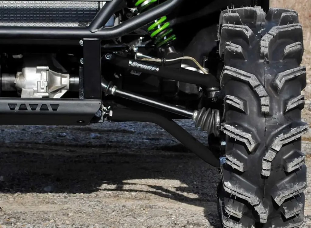 SuperATV High Clearance 1.5" Forward Offset A-Arms For Kawasaki Teryx - Image 2