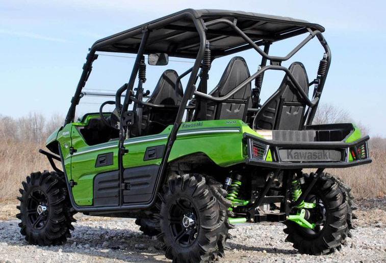 SuperATV High-Clearance 1.5" Rear Offset A-Arms For Kawasaki Teryx - Image 2