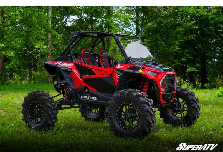 SuperATV Scratch Resistant Flip Down Windshield For Polaris RZR XP Turbo S/4 - Image 8