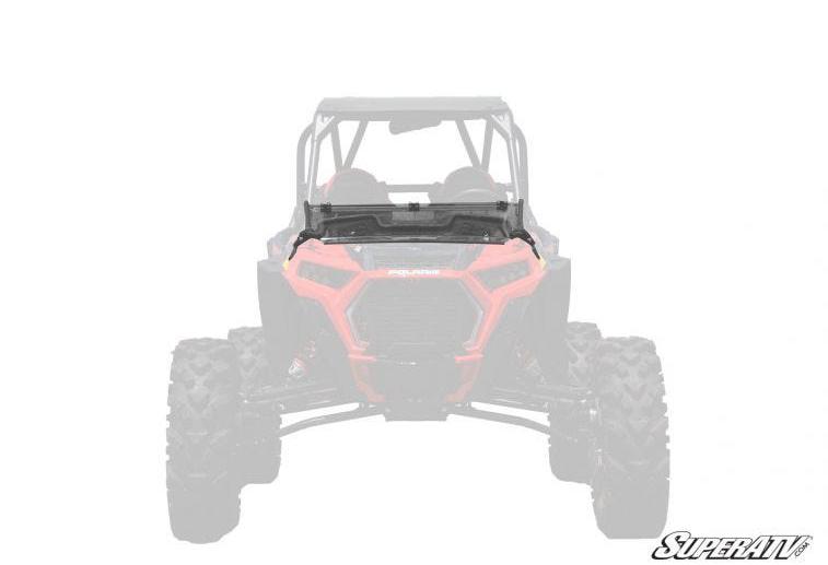SuperATV Scratch Resistant Flip Down Windshield For Polaris RZR XP Turbo S/4 - Image 7