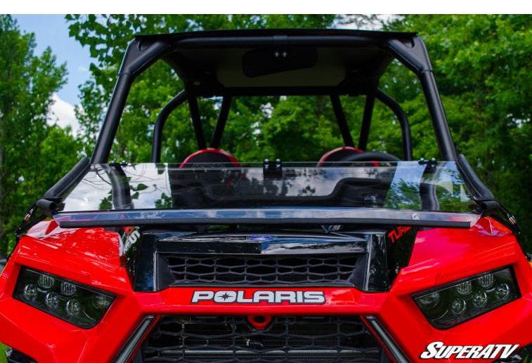 SuperATV Scratch Resistant Flip Down Windshield For Polaris RZR XP Turbo S/4 - Image 5