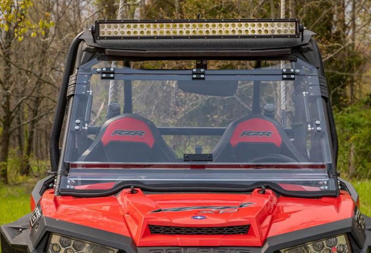 SuperATV Scratch Resistant Flip Windshield For Polaris RZR / XP 1000 / XP Turbo - Image 13