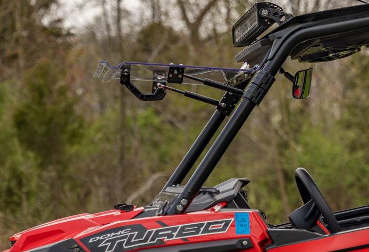 SuperATV Scratch Resistant Flip Windshield For Polaris RZR / XP 1000 / XP Turbo - Image 7