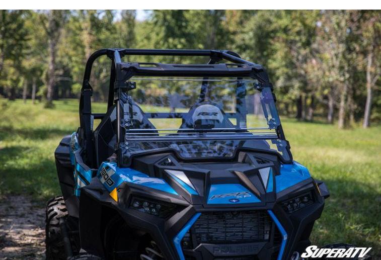 SuperATV Scratch Resistant Flip Windshield For Polaris RZR / XP 1000 / XP Turbo - Image 3