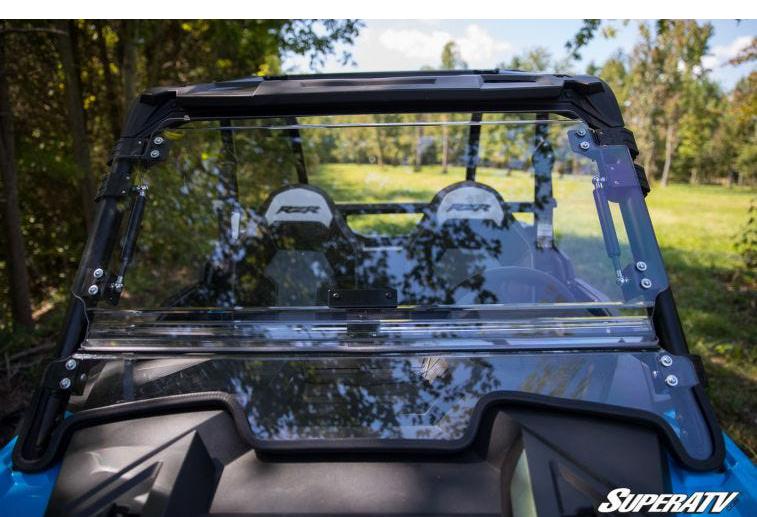 SuperATV Scratch Resistant Flip Windshield For Polaris RZR / XP 1000 / XP Turbo - Image 2