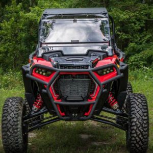 SuperATV  Scratch Resistant Flip Windshield For Polaris RZR XP Turbo S