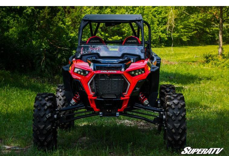 SuperATV Dark Tint Half Windshield For Polaris RZR Turbo S / RZR Trail - Image 4