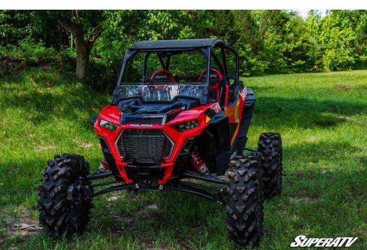 SuperATV Dark Tint Half Windshield For Polaris RZR Turbo S / RZR Trail - Image 3