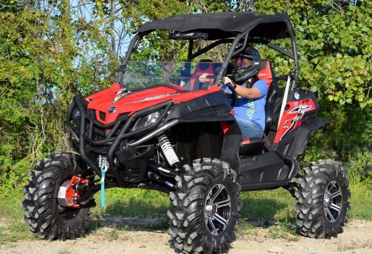 SuperATV Heavy Duty Nerf Bars For CFMOTO ZForce 800EX, 1000 - Image 6