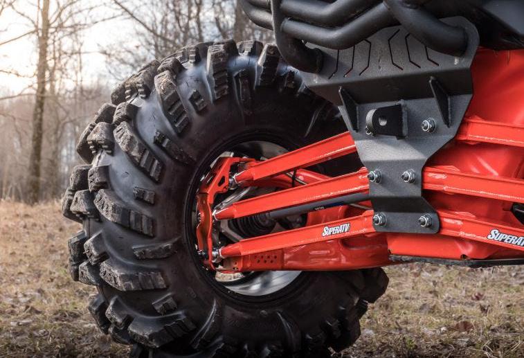 SuperATV Red Boxed Radius Arms For Can-Am Maverick X3 72" (6 Rods) - Image 3