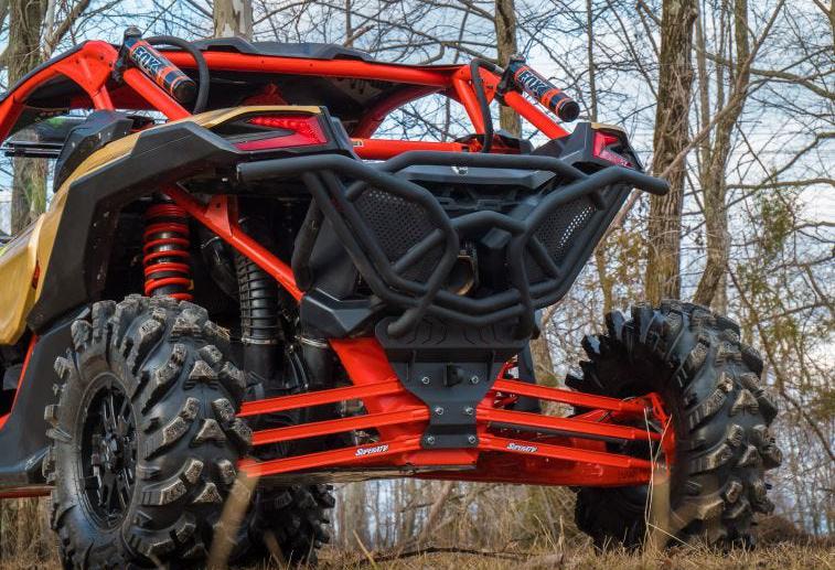 SuperATV Red Boxed Radius Arms For Can-Am Maverick X3 72" (6 Rods)