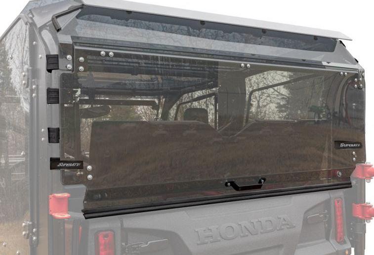 SuperATV Rear Windshield For Honda Pioneer 1000 2016+ - Image 4
