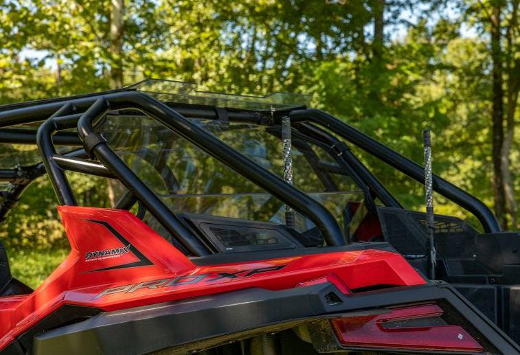 SuperATV Clear Rear Windshield For Polaris RZR PRO XP 4 / Turbo R 4 - Image 5