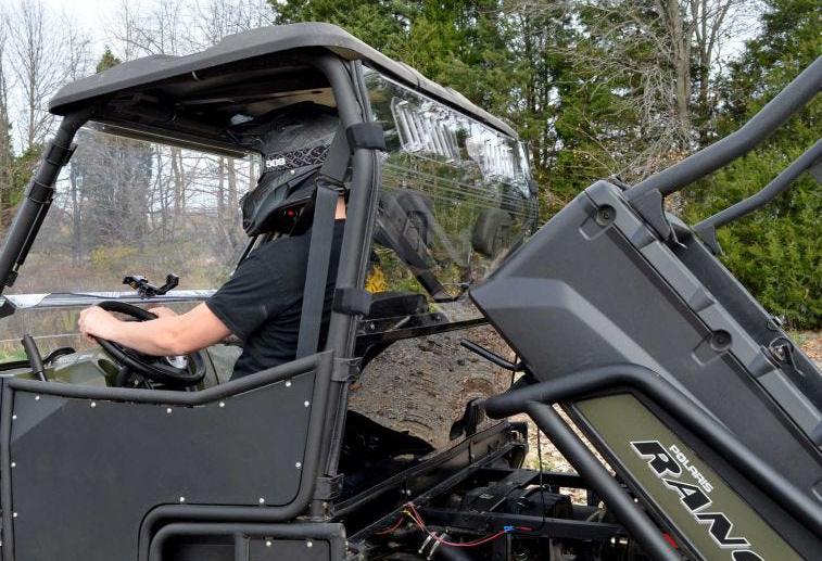 SuperATV Full Windshield For Polaris Ranger 500, 570, 900, 800, XP 800 - Image 9