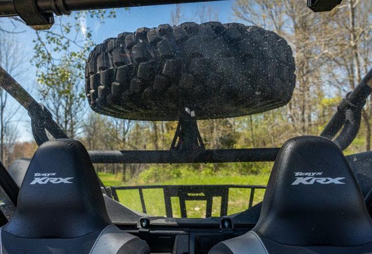 SuperATV Spare Tire Carrier For Kawasaki Teryx KRX 1000 2020+ - Image 2