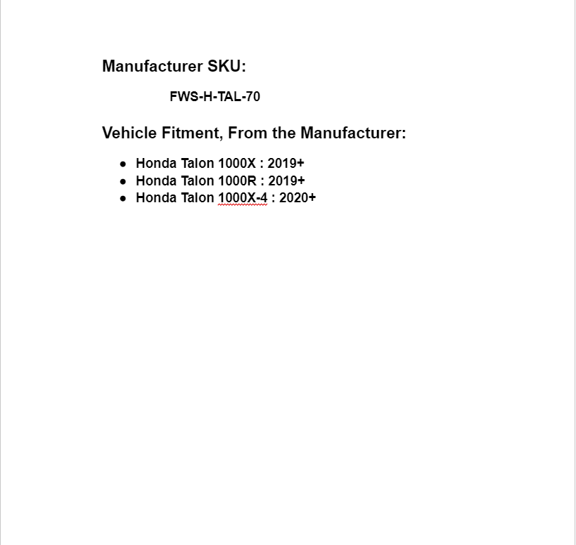 SuperATV Scratch Resistant 3-IN-1 Flip Windshield for Honda Talon 1000 (2019+) - Image 4