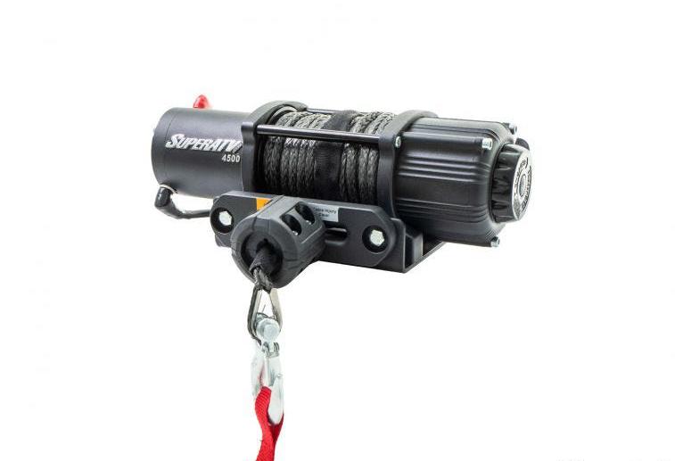 SuperATV 4500 Lb. UTV/ATV Winch With Wireless Remote & Synthetic Rope - Image 13