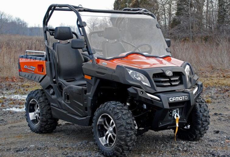 SuperATV Scratch Resistant Full Windshield For CFMOTO UForce 800/ 500 2014+ - Image 6