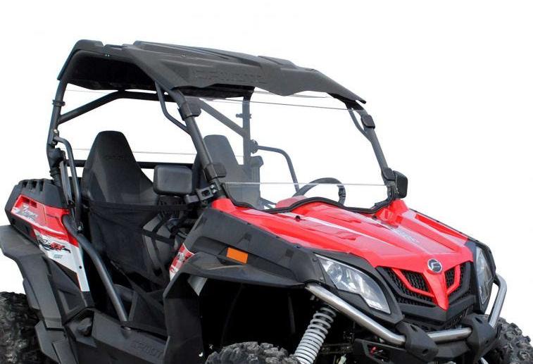 SuperATV Scratch Resistant Full Windshield For CFMOTO ZForce - Image 6