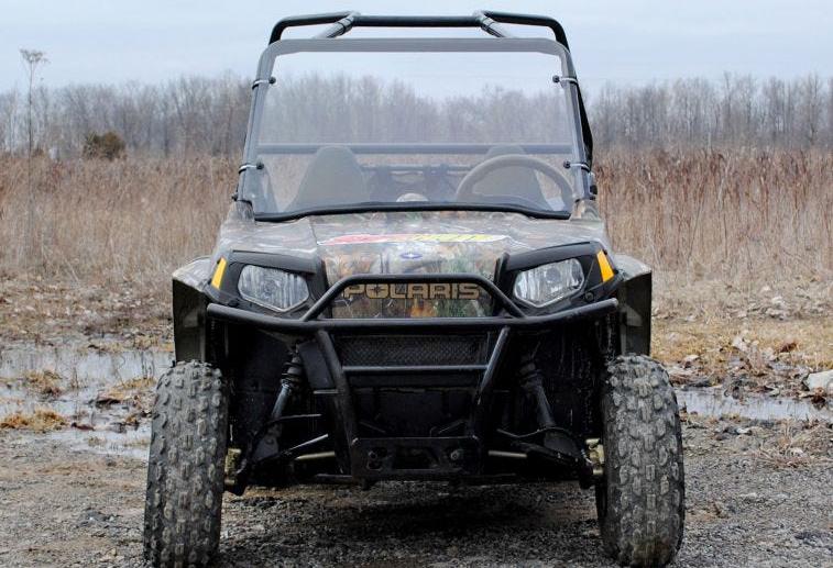 SuperATV Scratch-Resistant Full Windshield for Polaris RZR 170 2014+ - Image 5