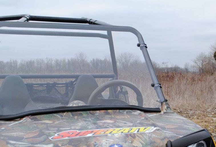 SuperATV Scratch-Resistant Full Windshield for Polaris RZR 170 2014+ - Image 3
