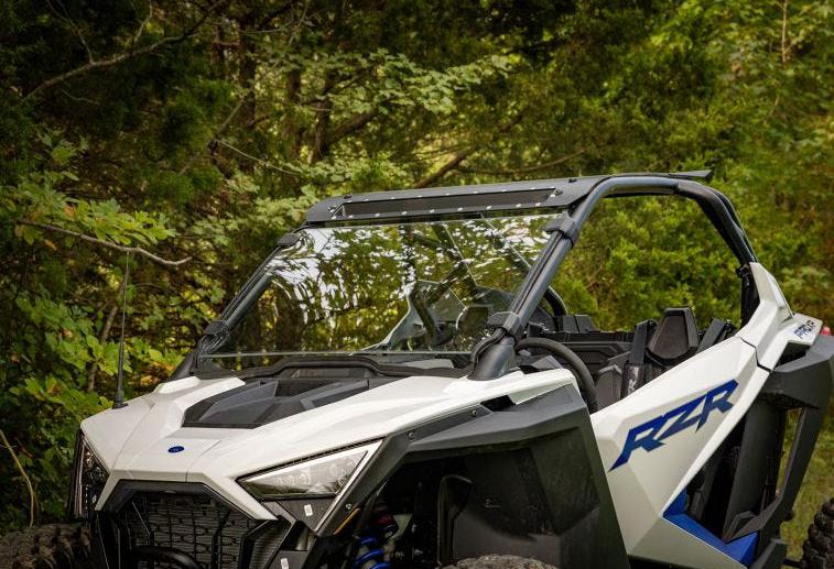 SuperATV Scratch Resistant Full Windshield For Polaris RZR PRO XP - Image 4