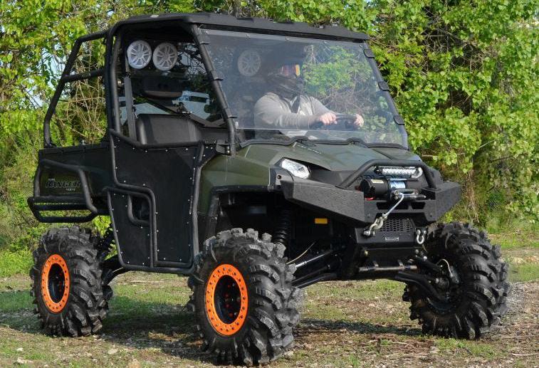 SuperATV Full Windshield For Polaris Ranger 500, 570, 900, 800, XP 800 - Image 3