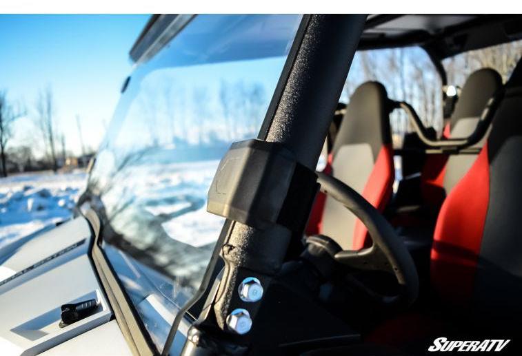 SuperATV Full Front Windshield for Yamaha Wolverine X2 / X4 - Image 5