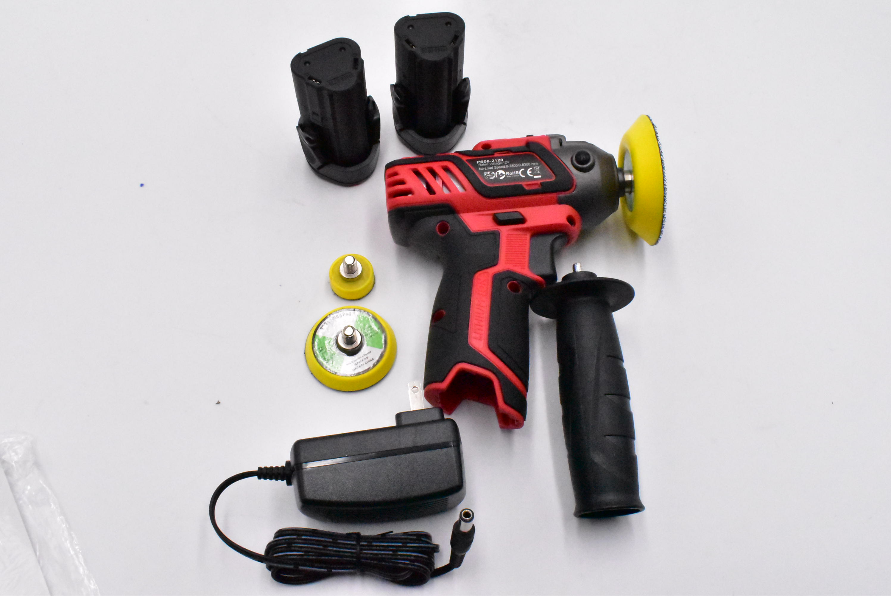 Black/Red SPTA 12V Cordless Car Polisher Tool Sets ‎PS081120 for sale online 
