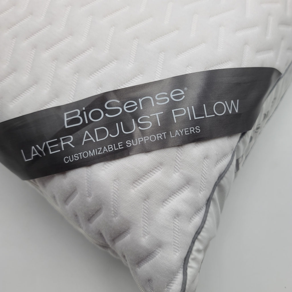 BROOKSTONE BioSense Layer Adjust Pillow Standard Queen