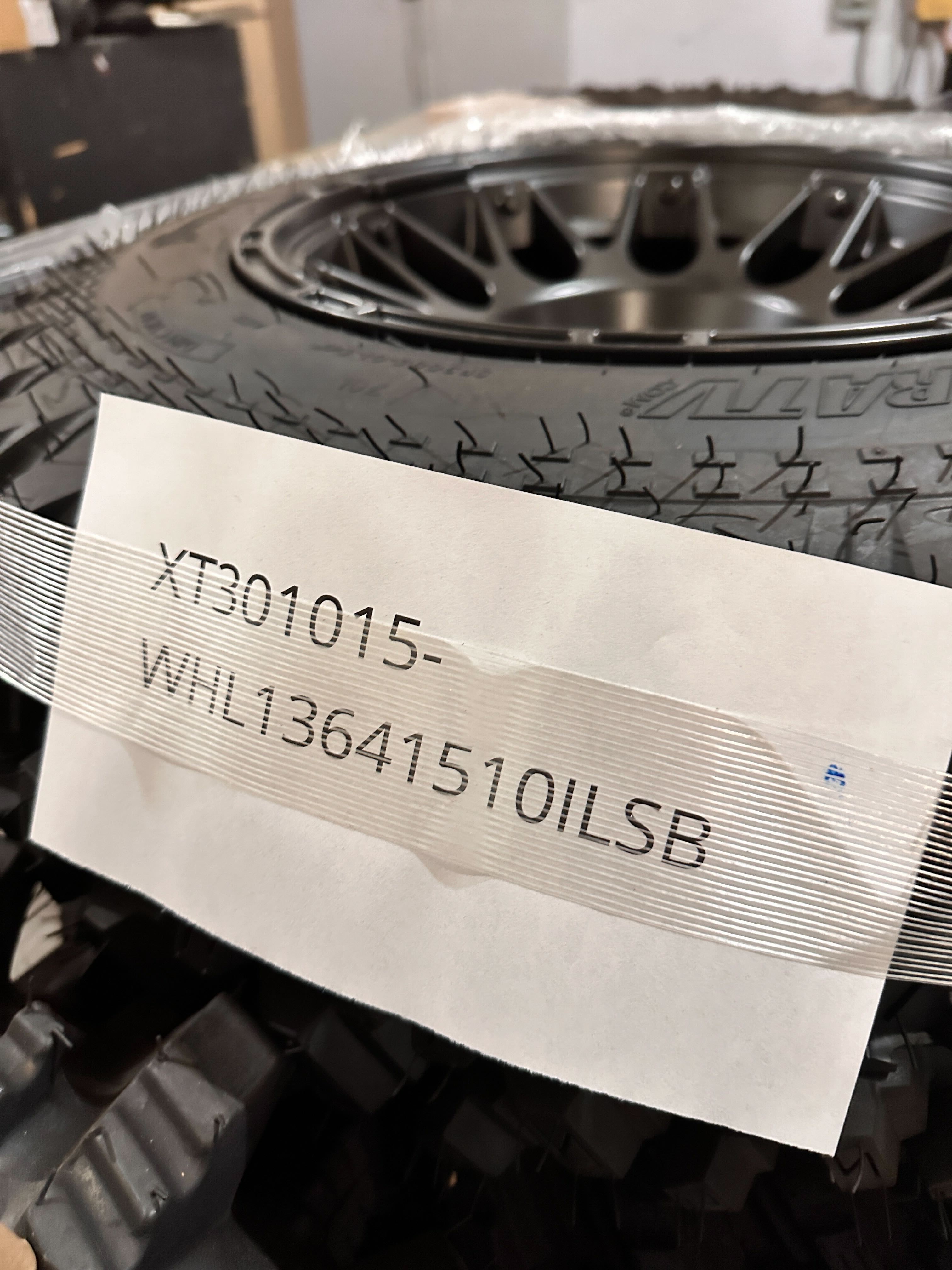 SuperATV XT Warrior Standard Compound 30X10-15 On Satin Black Hell Fire Rims 4/156 - Image 2