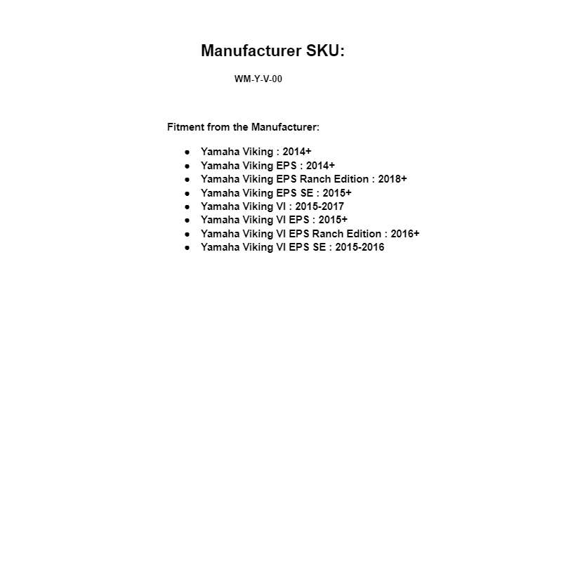 SuperATV Winch Mounting Plate for Yamaha Viking / EPS - Image 2