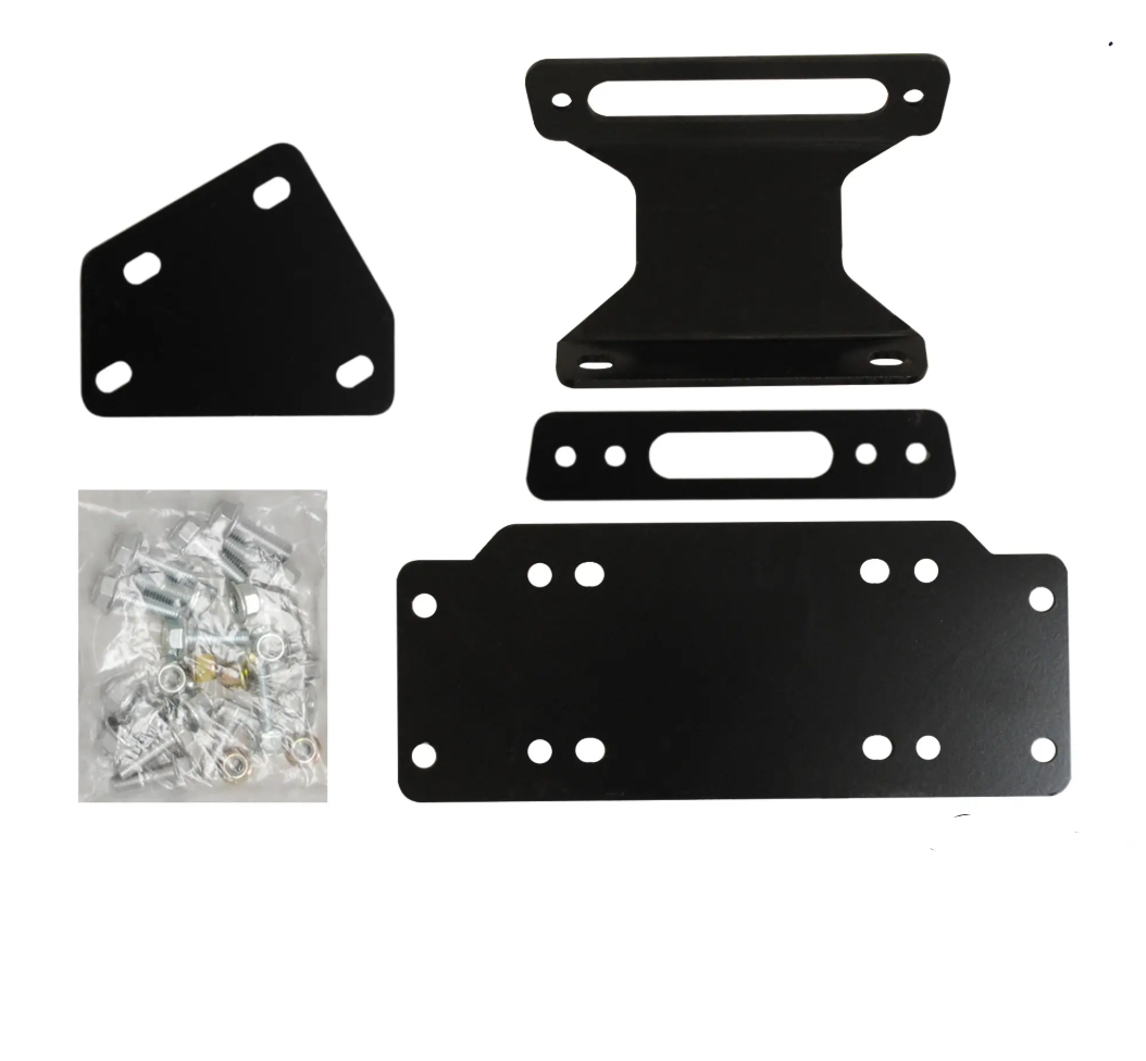 SuperATV Winch Mounting Plate for Yamaha Viking / EPS