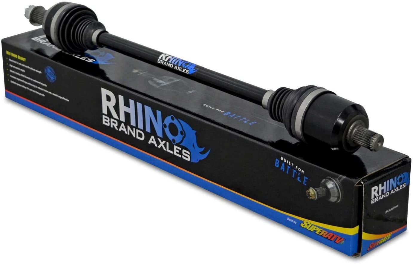 SuperATV Rhino Heavy Duty Rear Axle for Can-Am Commander / Max (2016-2020) - Image 2