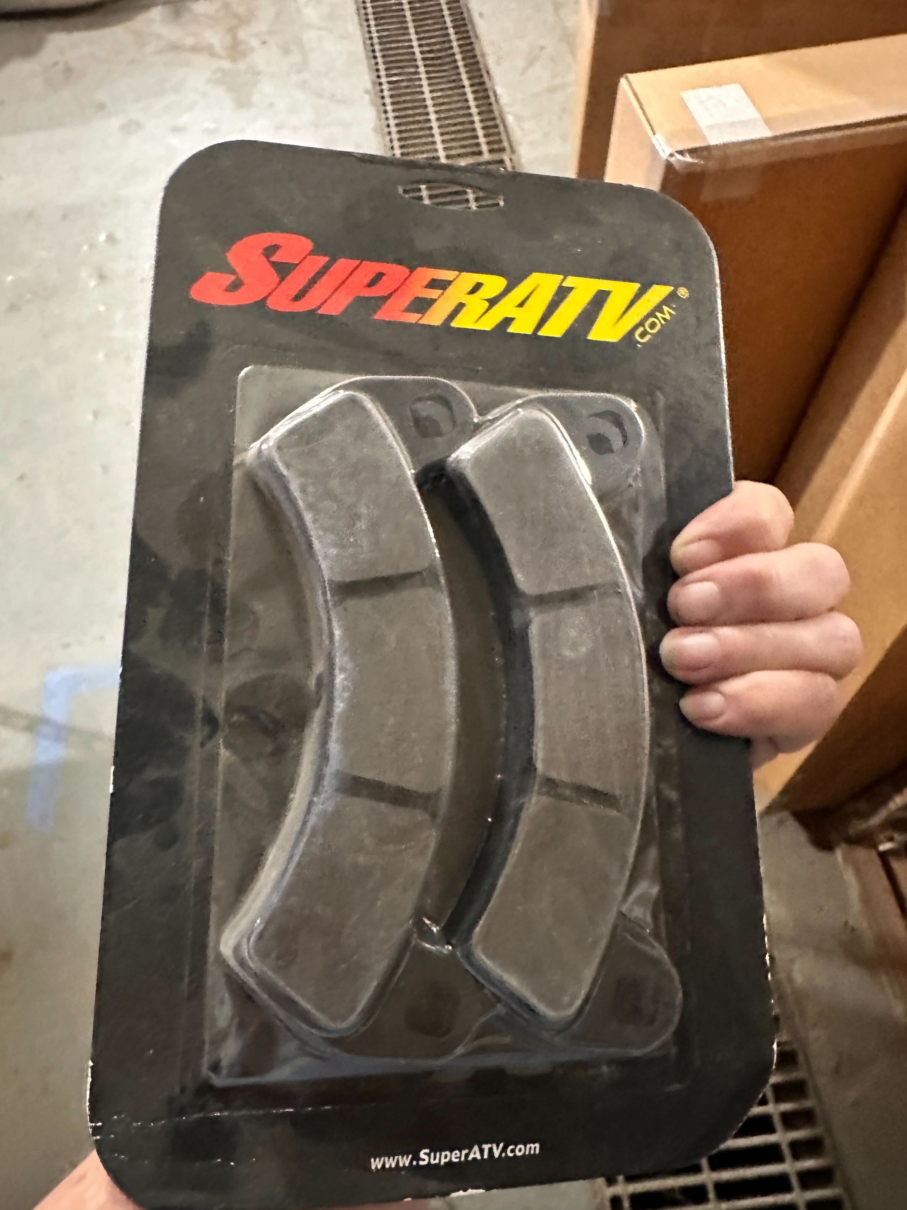 SuperATV Front Sintered Brake Pads for Polaris General 4 XP 1000 2020+ BP-P-014