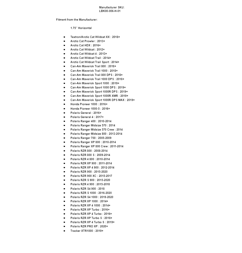 SuperATV Whip Light Mounting Bracket for 1.75" UTV Horizontal Roll Cage - Pair - Image 4