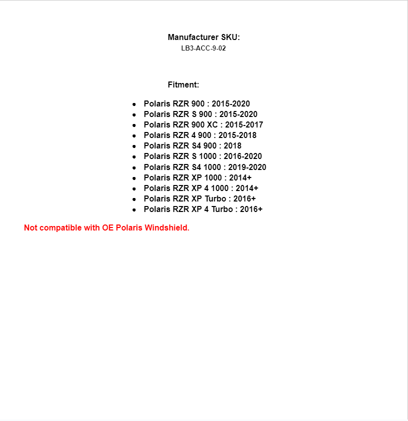 SuperATV 30" Light Bar Mounting Bracket - Flush To Hood For Polaris RZR - Image 4