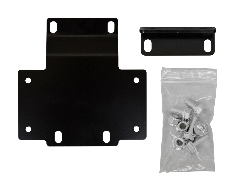 SuperATV Winch Mounting Plate for Honda Pioneer 1000 - Image 2