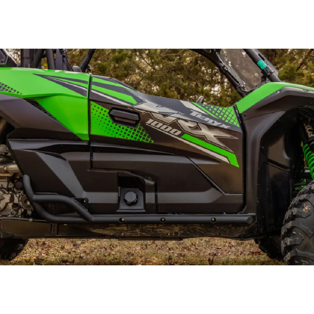 SuperATV Heavy Duty Nerf Bars For Kawasaki Teryx KRX 1000 - Image 4