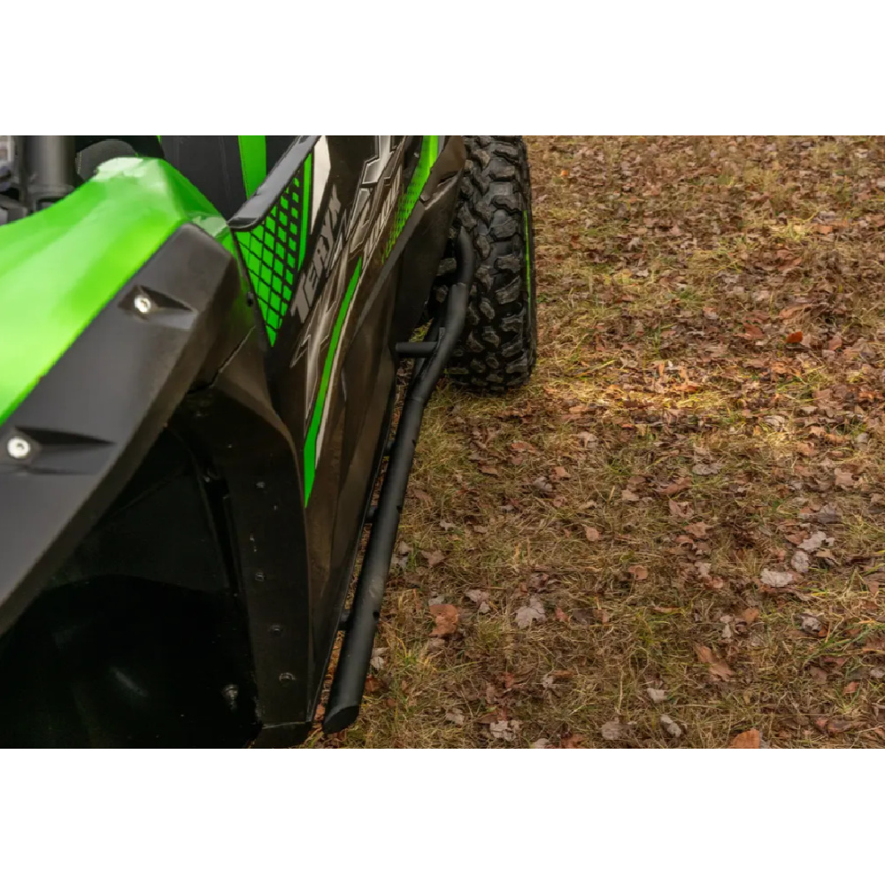 SuperATV Heavy Duty Nerf Bars For Kawasaki Teryx KRX 1000 - Image 6