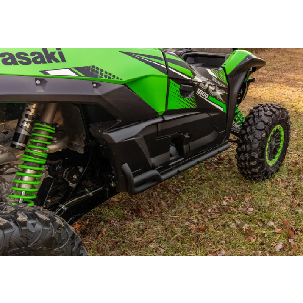 SuperATV Heavy Duty Nerf Bars For Kawasaki Teryx KRX 1000 - Image 7