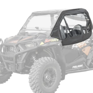 SuperATV Soft Cab Enclosure Upper Doors For Polaris RZR XP Turbo / 1000