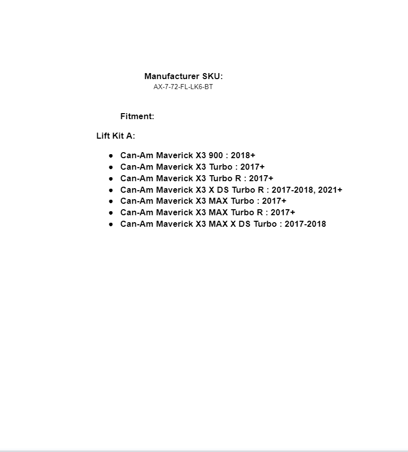 SuperATV Rhino 2.0 Front Left Axle for Can-Am Maverick X3 / MAX with +6" Lift - Image 5